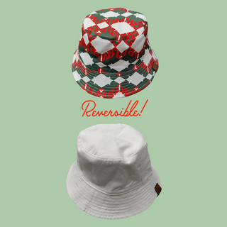 Reversible Bucket Hat in "Monogramma di Firenze"