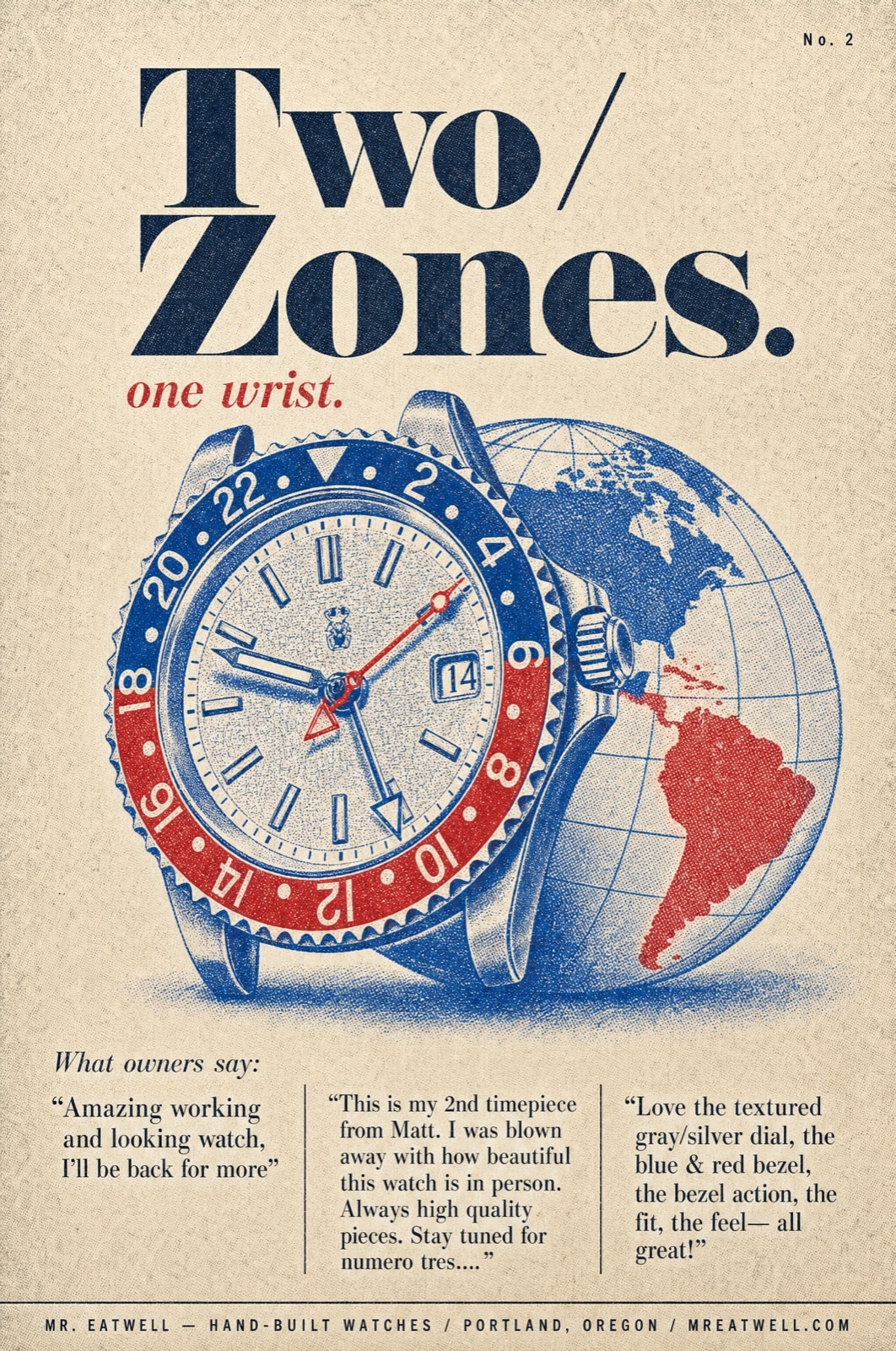 GMT Challenger — Two Zones.