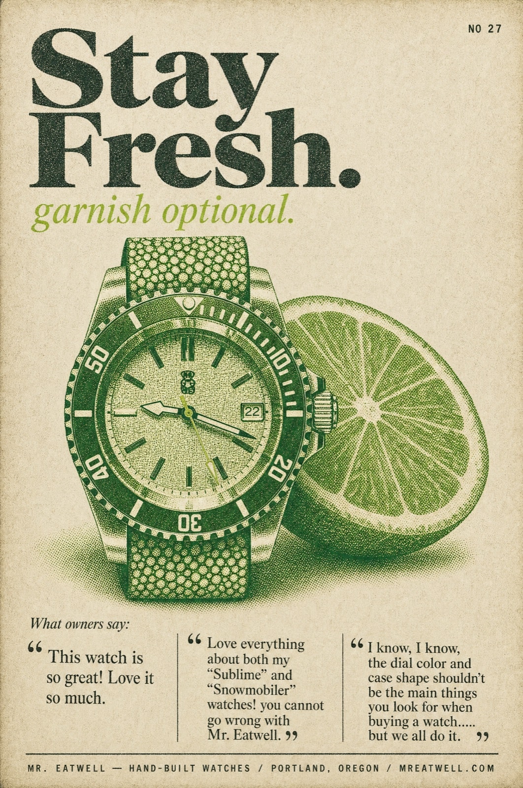 SubLime — Stay Fresh.