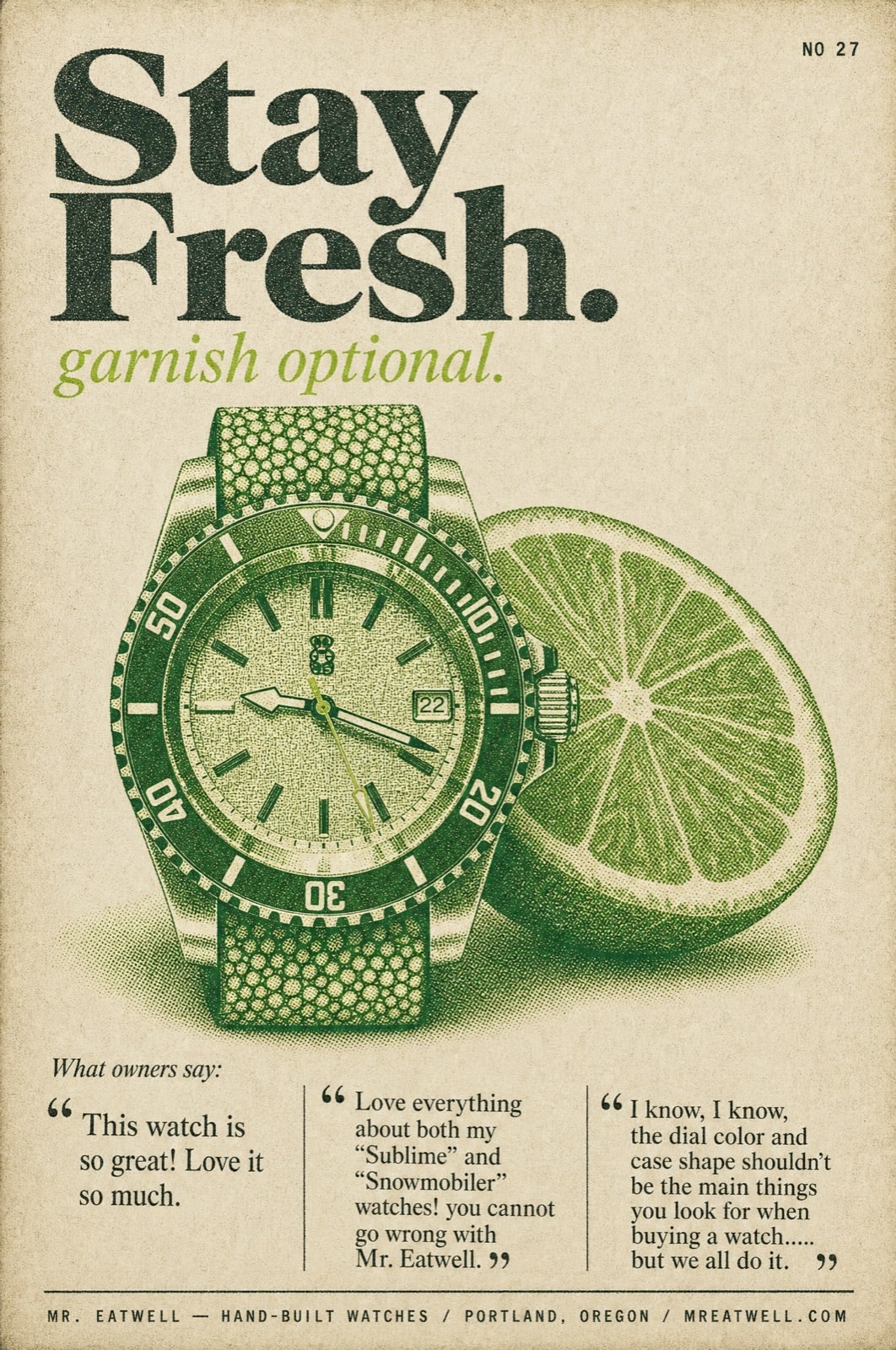 SubLime — Stay Fresh.