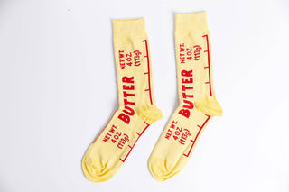 Butter - Large Crew Socks