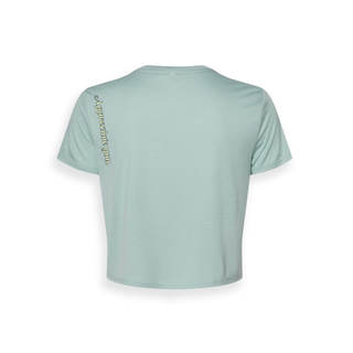 Miss E Marg Crop Tee in "Pale Mint"