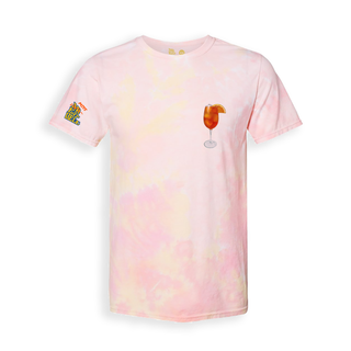 Miss E Spritz Tie Dye Tee in "Sipping Sunset"