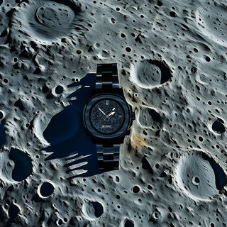 "Not-a-Naut" Automatic Watch - 40mm Night Moon Edition