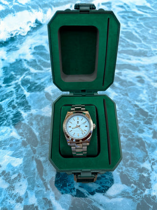 "Half-Shell Continual" Automatic Watch - 36 or 40mm - High Tide Dial