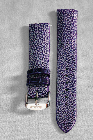 Stingray Leather Watch Strap - Multiple Colors