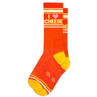 I ❤️ Cheese Gym Crew Socks