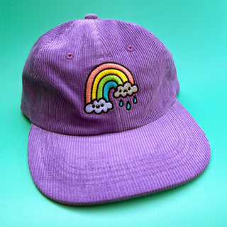 Hat - Rainbow Clouds Corduroy