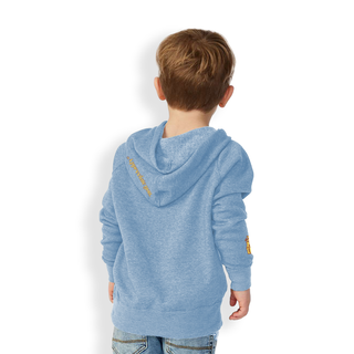 Miss E Arnie P Toddler Hoodie in "Why's the Sky Blue?"