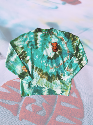 Fredible Crew in "Weed Colors" Ice Tie Dye