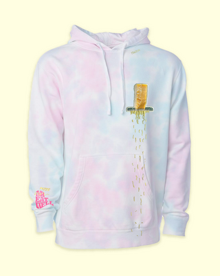 Miss Eatwell Parm Hoodie in Tie Dye