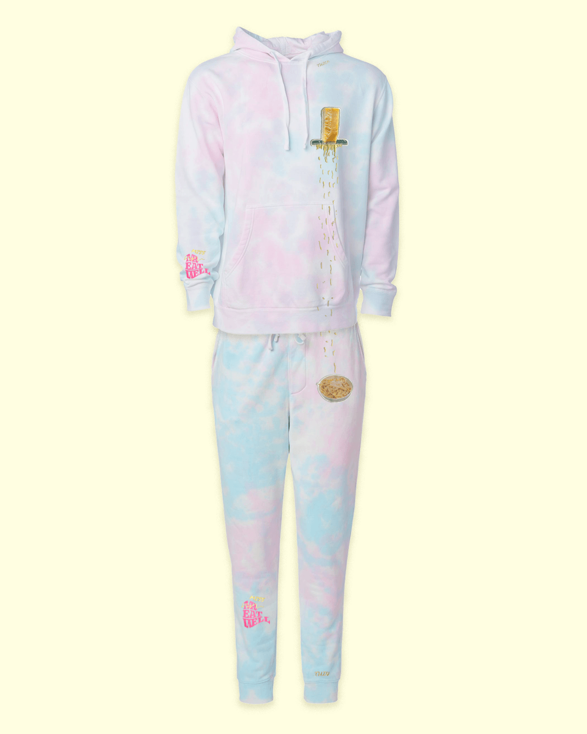 Miss Eatwell Parm Pants in Tie Dye MR EATWELL