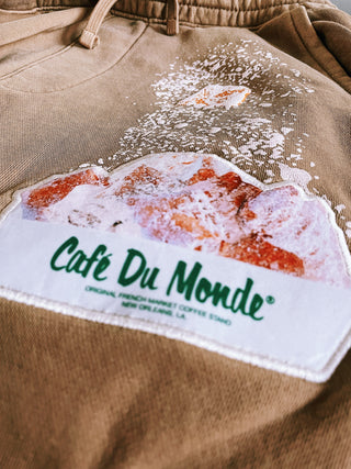 MR EATWELL x Cafe Du Monde Sweetsuit con cuello redondo