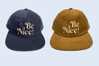 Be Nice Corduroy Hat