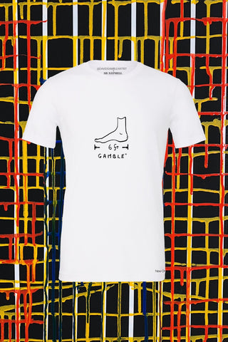 David Gamble x MR EATWELL Big Foot T-Shirt - MR EATWELL