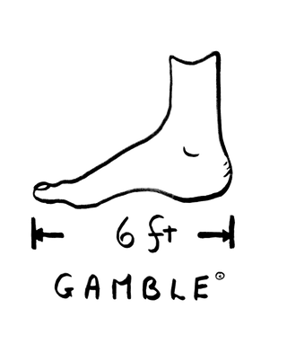 David Gamble x MR EATWELL Big Foot T-Shirt - MR EATWELL