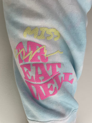 Jersey con cuello redondo y efecto tie-dye Parm de Miss Eatwell