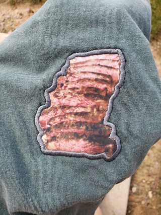 Sudadera con capucha para bistec