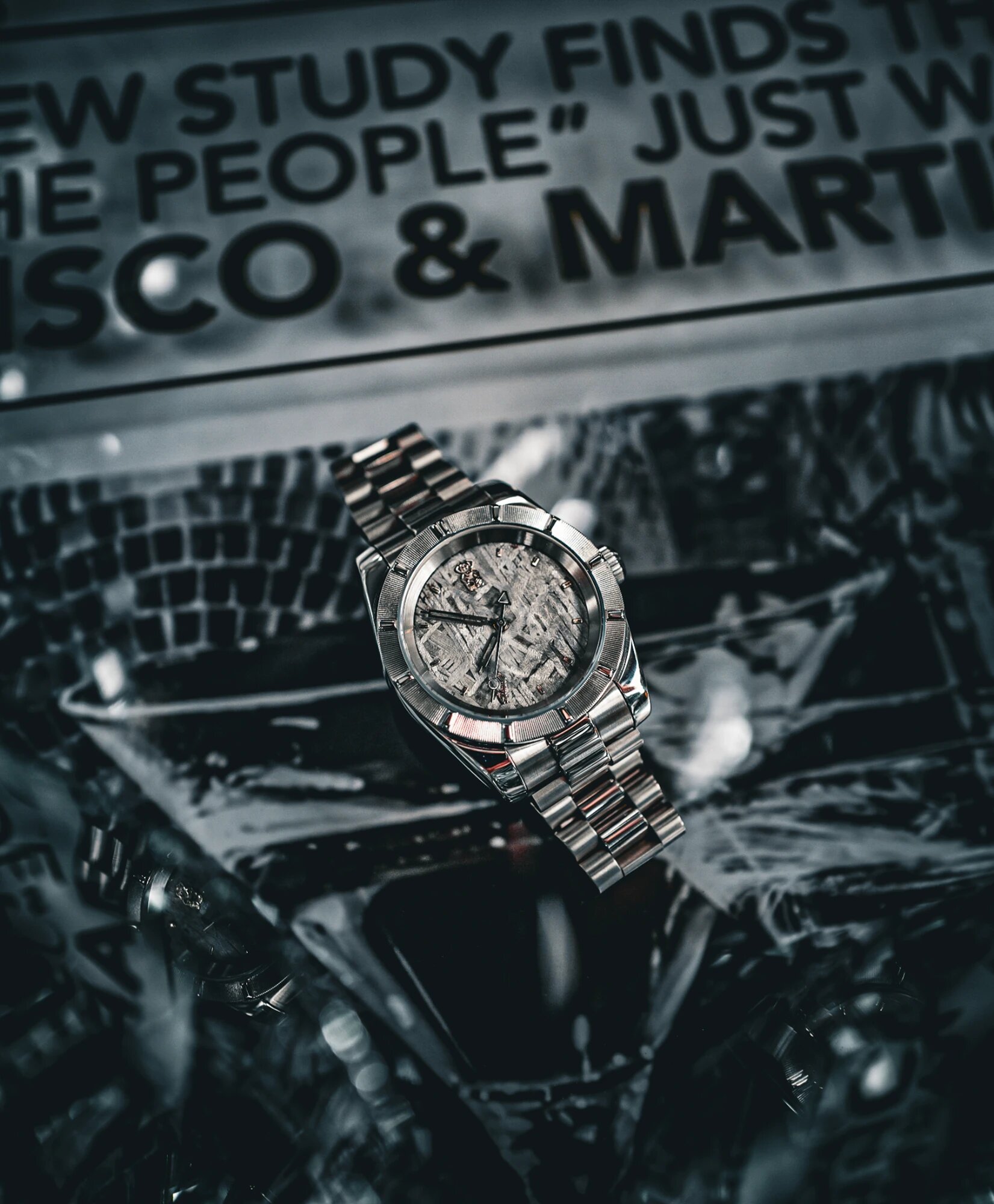 The Disco-Baller — Meteorite Dial